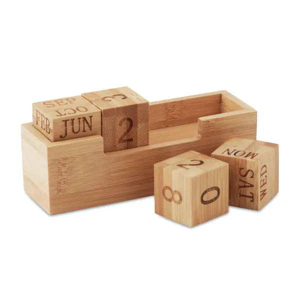 KARENDA Bamboo calendar Wood