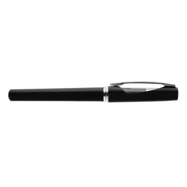  Roller ball pen with cap Crna