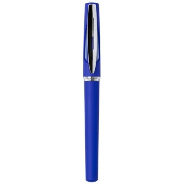  Roller ball pen with cap blue