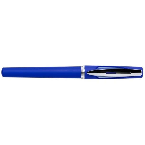  Roller ball pen with cap blue