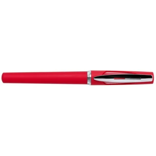  Roller ball pen with cap Crvena