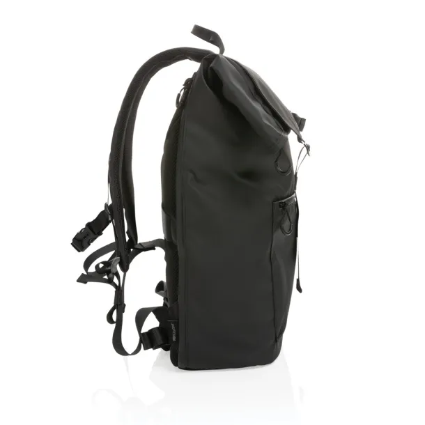 Impact AWARE™ RPET Water resistant 15.6"laptop backpack - XD Collection Black 