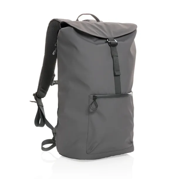 Impact AWARE™ RPET Water resistant 15.6"laptop backpack - XD Collection Anthracite 