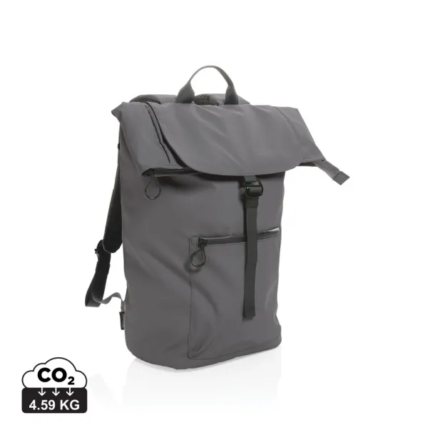 Impact AWARE™ RPET Water resistant 15.6"laptop backpack - XD Collection Anthracite 