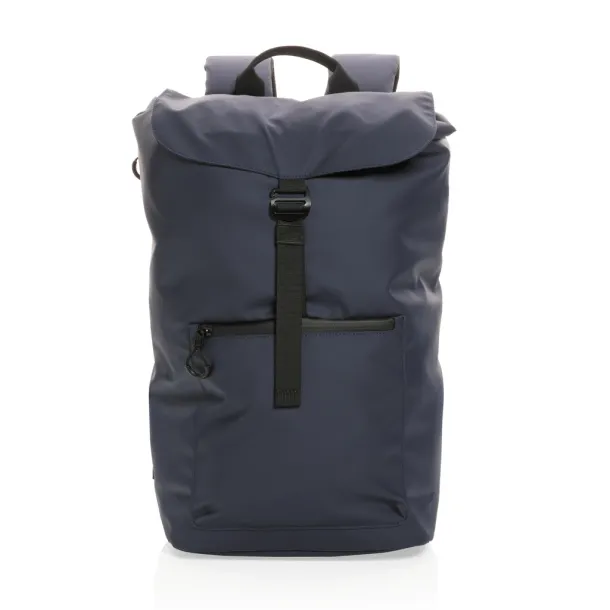 Impact AWARE™ RPET Water resistant 15.6"laptop backpack - XD Collection Navy Blue 