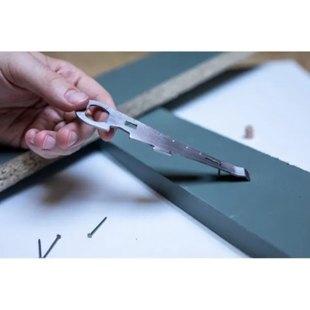  Multifunctional tool, bottle opener Srebrna