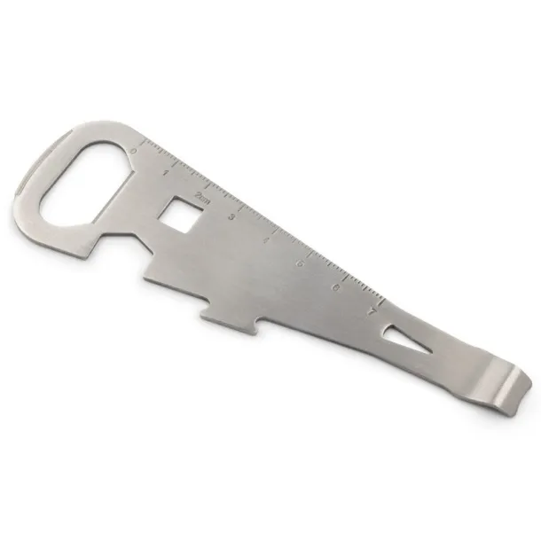  Multifunctional tool, bottle opener silver