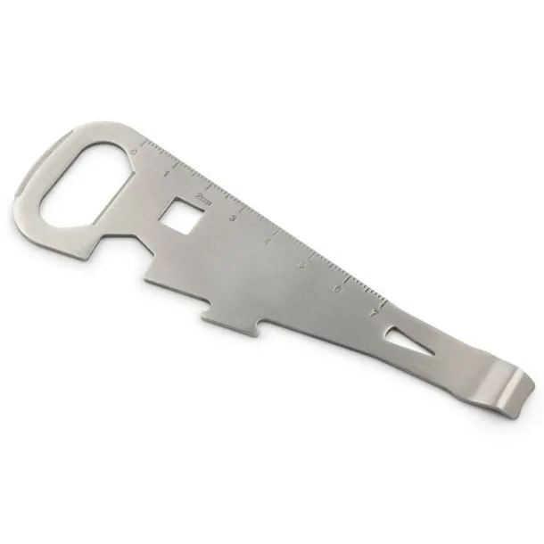  Multifunctional tool, bottle opener silver