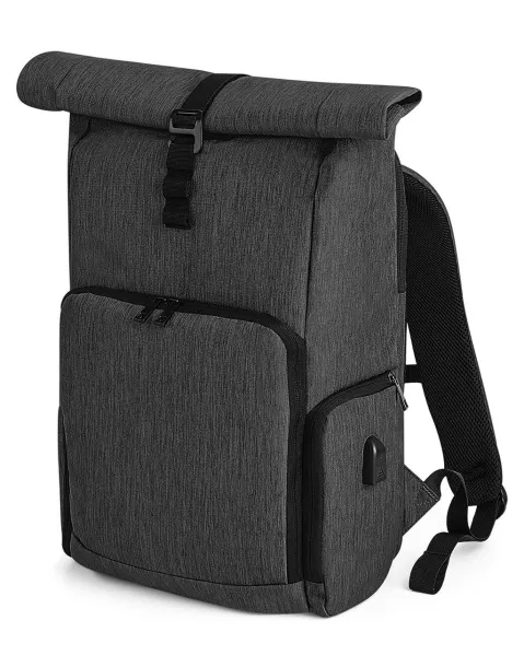  Q-Tech Charge Roll-Top Backpack - Quadra