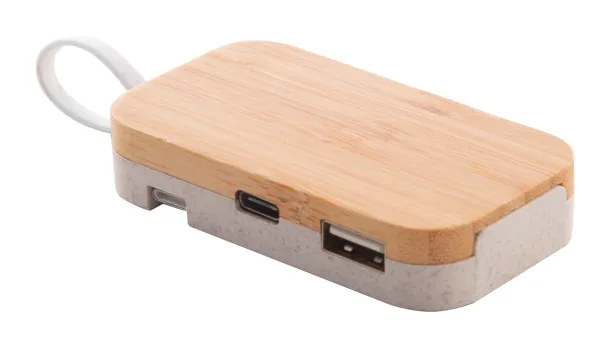 Holbaru USB hub Natural