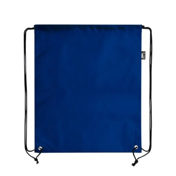  RPET drawstring bag Mornarski plava
