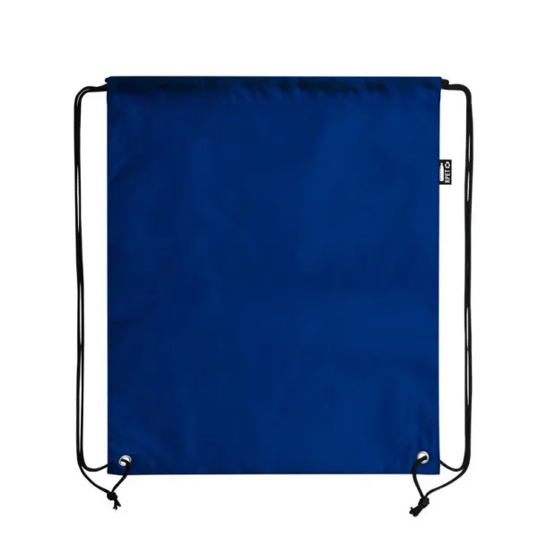  RPET drawstring bag Mornarski plava