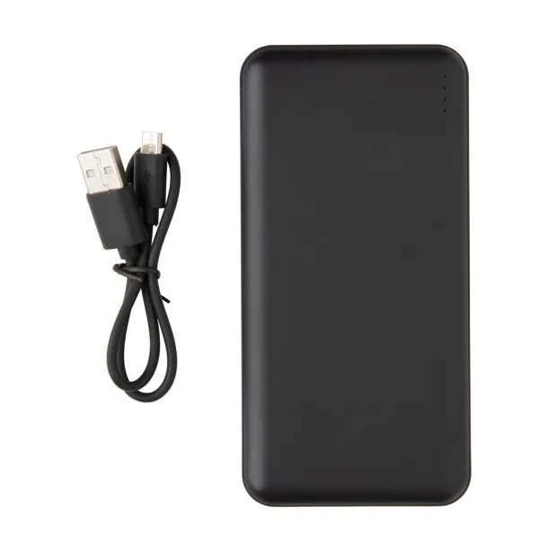  Prijenosna baterija visoke gustoće, 10 000 mAh - XD Collection Crna