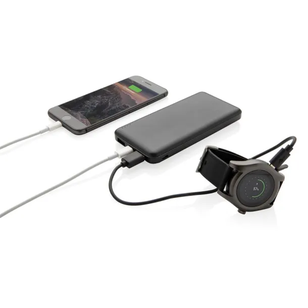  Prijenosna baterija visoke gustoće, 10 000 mAh - XD Collection Crna