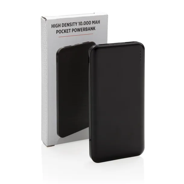  Prijenosna baterija visoke gustoće, 10 000 mAh - XD Collection Crna