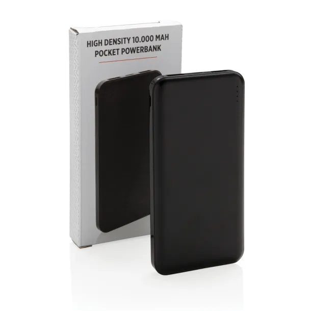  Prijenosna baterija visoke gustoće, 10 000 mAh - XD Collection Crna