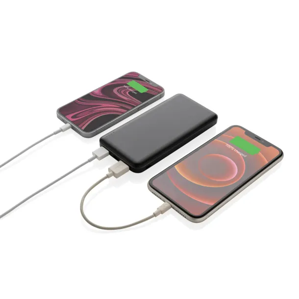  Prijenosna baterija visoke gustoće, 10 000 mAh - XD Collection Crna