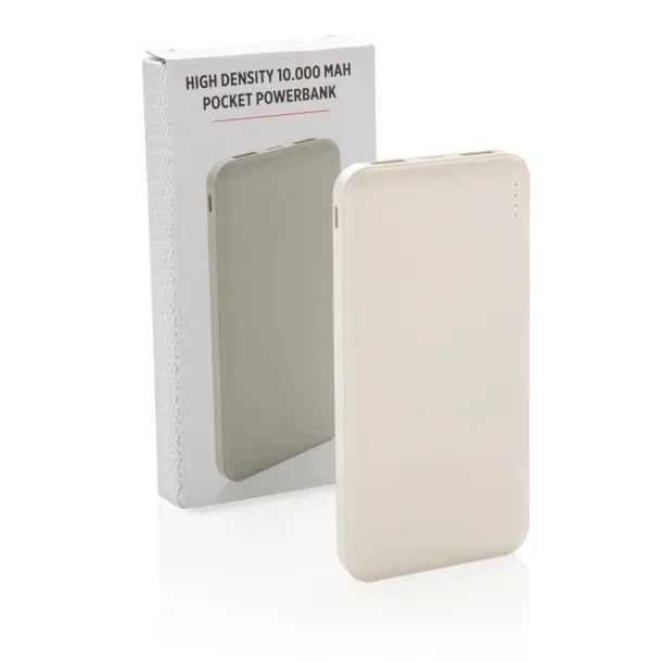  High Density 10.000 mAh Pocket Powerbank - XD Collection White 