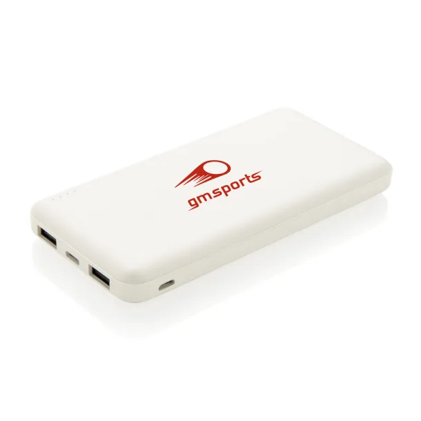  Prijenosna baterija visoke gustoće, 10 000 mAh - XD Collection Bijela
