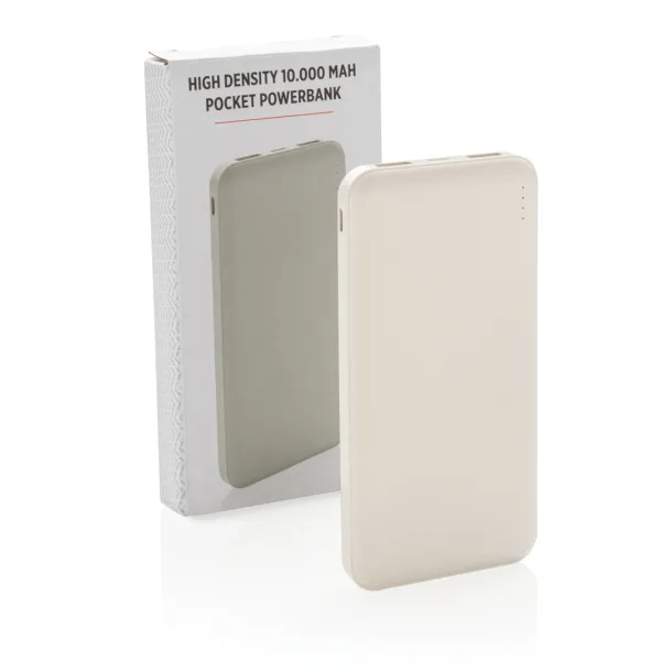  High Density 10.000 mAh Pocket Powerbank - XD Collection White 