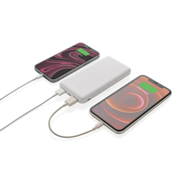  Prijenosna baterija visoke gustoće, 10 000 mAh - XD Collection Bijela