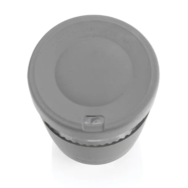  Ukiyo borosilikatna čaša sa silikonskim poklopcem i navlakom, 360 ml - Ukiyo Siva 