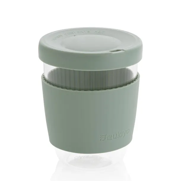  Ukiyo borosilikatna čaša sa silikonskim poklopcem i navlakom, 360 ml - Ukiyo 45533C 