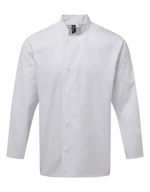  'ESSENTIAL' LONG SLEEVE CHEF'S JACKET - Premier White