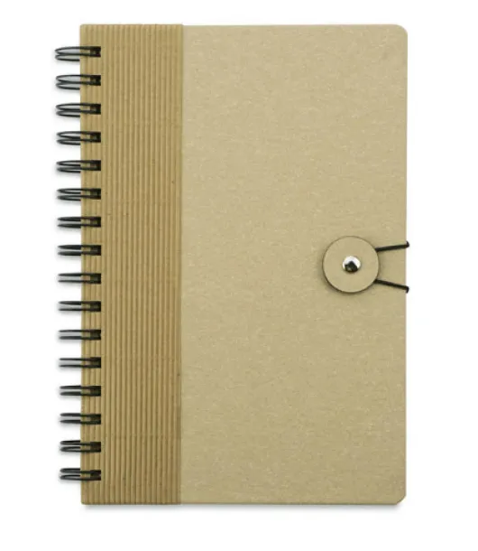 RECYCLE Notebook  A5 Beige