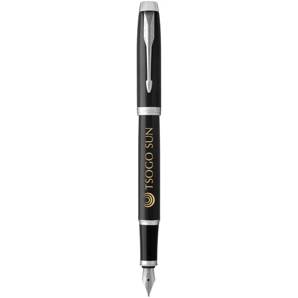 IM fountain pen - Parker Solid black Chrome