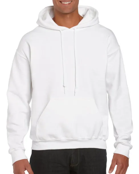  DRYBLEND® ADULT HOODED SWEATSHIRT - Gildan White