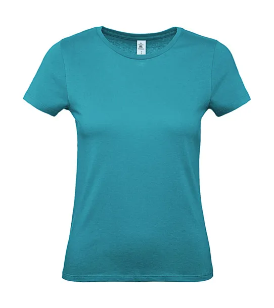  #E150 ženska kratka majica - B&C Real Turquoise