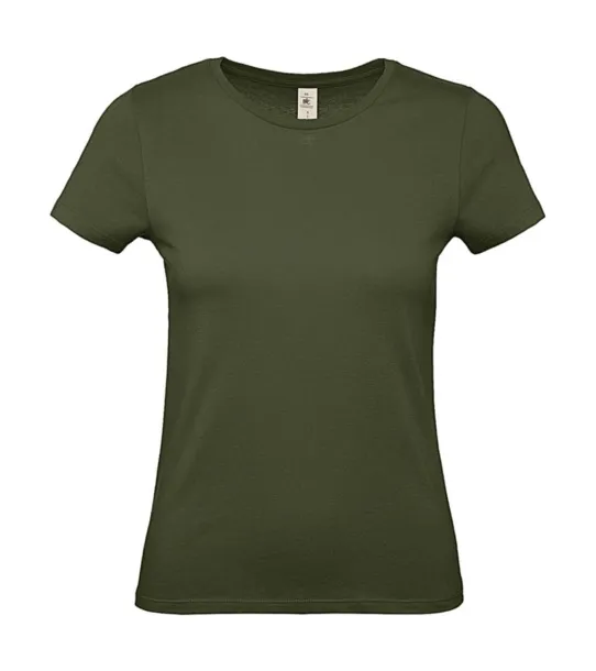  #E150 ženska kratka majica - B&C Urban Khaki
