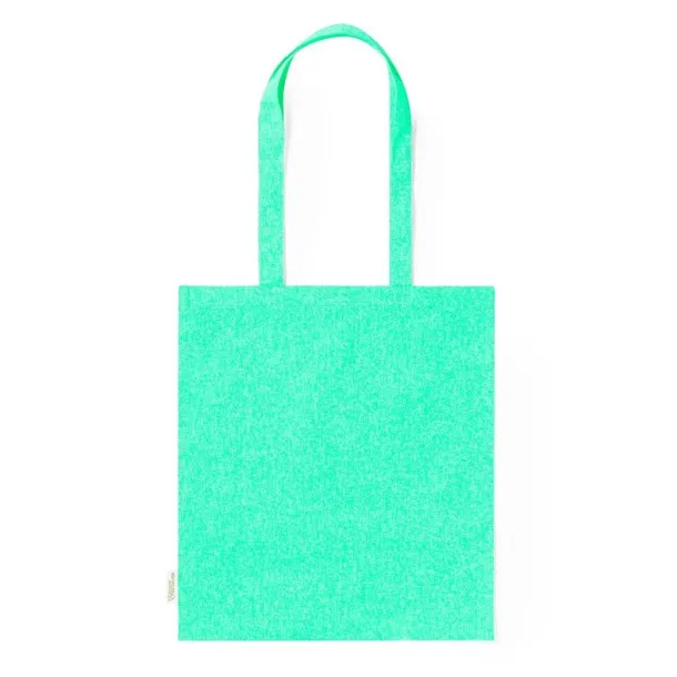  Recycled cotton shopping bag, 140 g/m2 light green