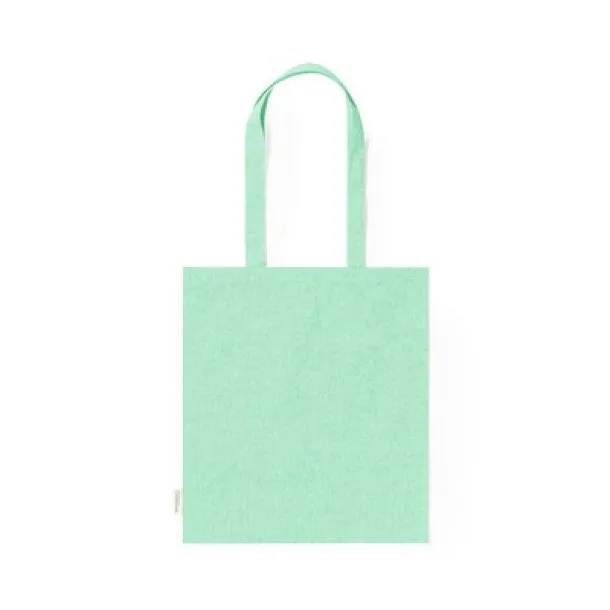  Torba za kupovinu od recikliranog pamuka, 140 g/m2 light green