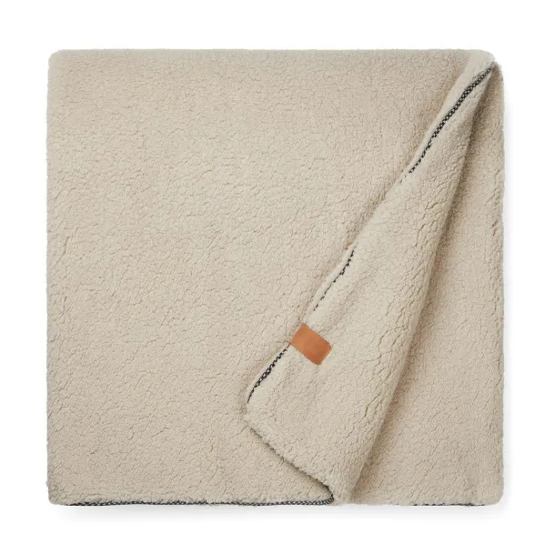  VINGA Maine GRS recycled double pile blanket - Vinga brown 