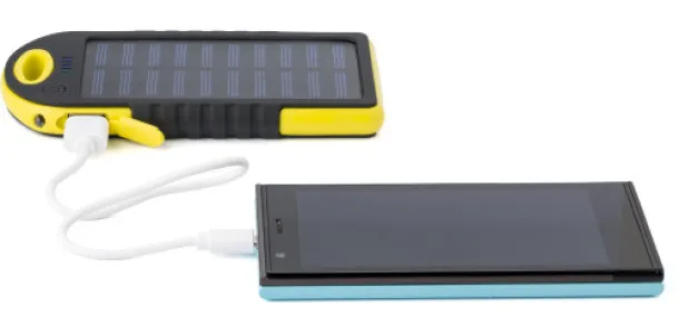 AURORA Rubberized ABS solar power bank