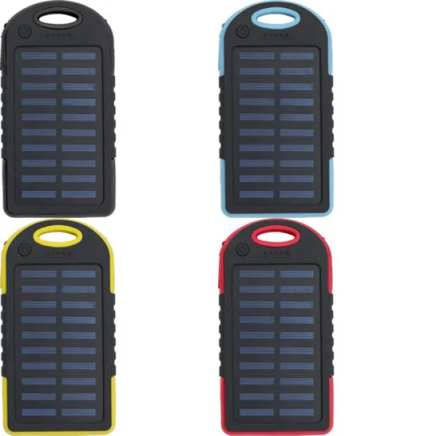 AURORA Rubberized ABS solar power bank