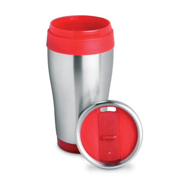 TRAM Stainless steel mug Red