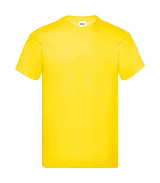 Fruit of the Loom Original T majica kratkih rukava Žuta