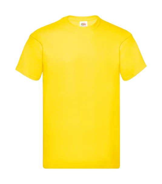 Fruit of the Loom Original T majica kratkih rukava Žuta