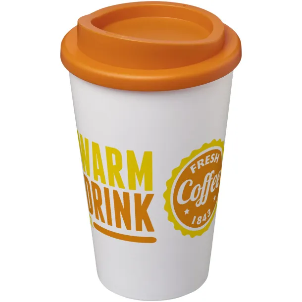 Americano® 350 ml insulated tumbler Orange White