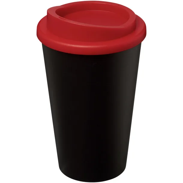 Americano® 350 ml insulated tumbler Red Solid black