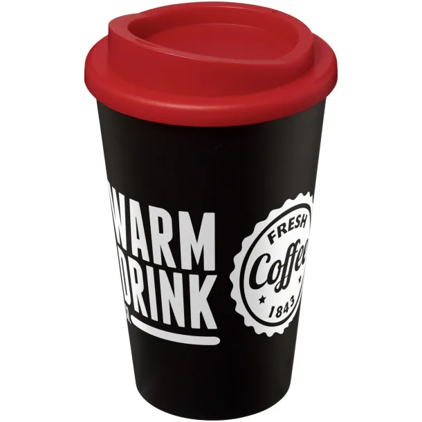 Americano® 350 ml insulated tumbler Red Solid black