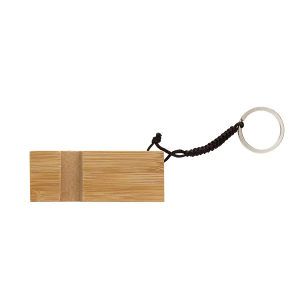 Standkey privjesak/stalak za mobitel od bambusa - XD Collection brown 
