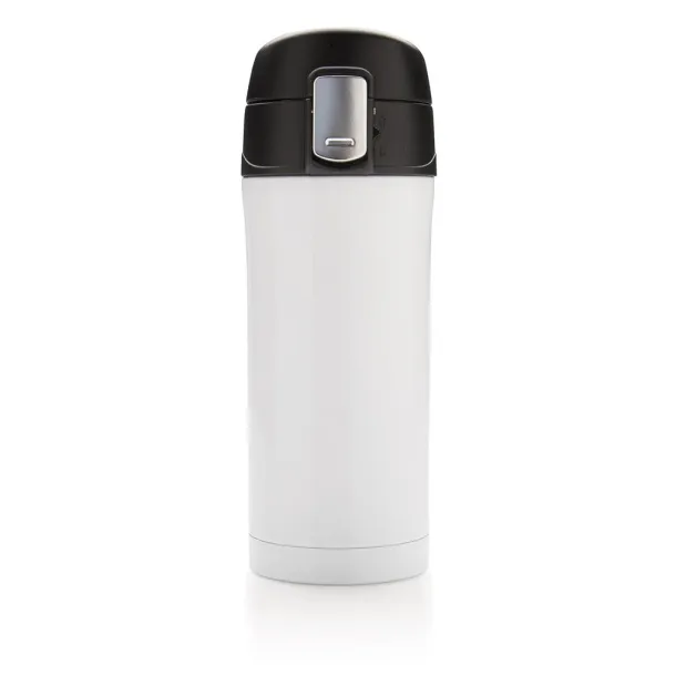  RCS Recycled stainless steel easy lock vacuum mug - XD Collection White 