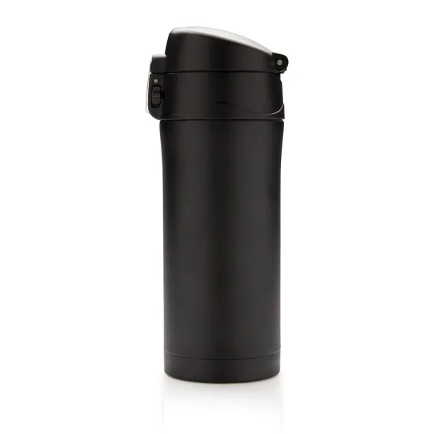  RCS Recycled stainless steel easy lock vacuum mug - XD Collection Black 