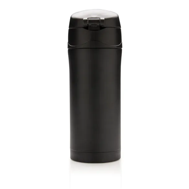  RCS Recycled stainless steel easy lock vacuum mug - XD Collection Black 