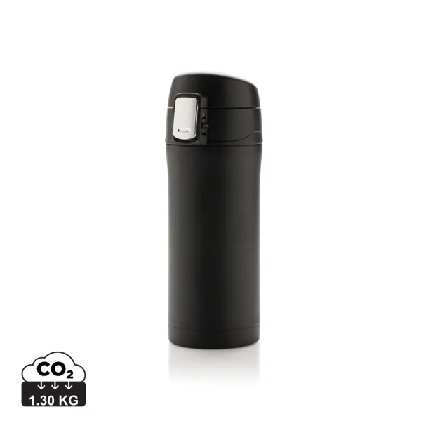  RCS Recycled stainless steel easy lock vacuum mug - XD Collection Black 