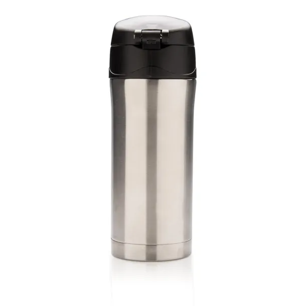  RCS Recycled stainless steel easy lock vacuum mug - XD Collection Silver 